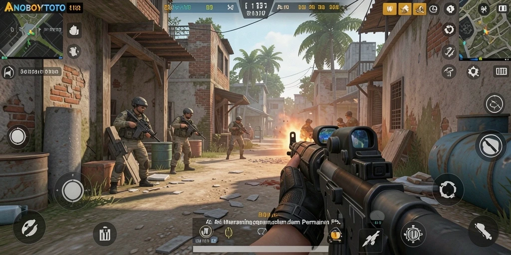 Tampilan menegangkan dalam gameplay ANOBOYTOTO dengan aksi seru dan dramatis.