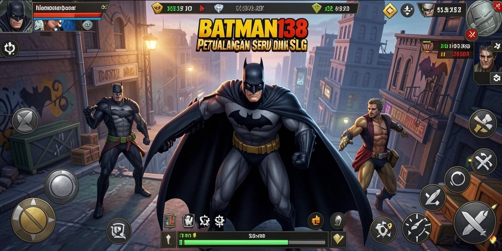 Tampilan menarik dari gameplay seru BATMAN138.