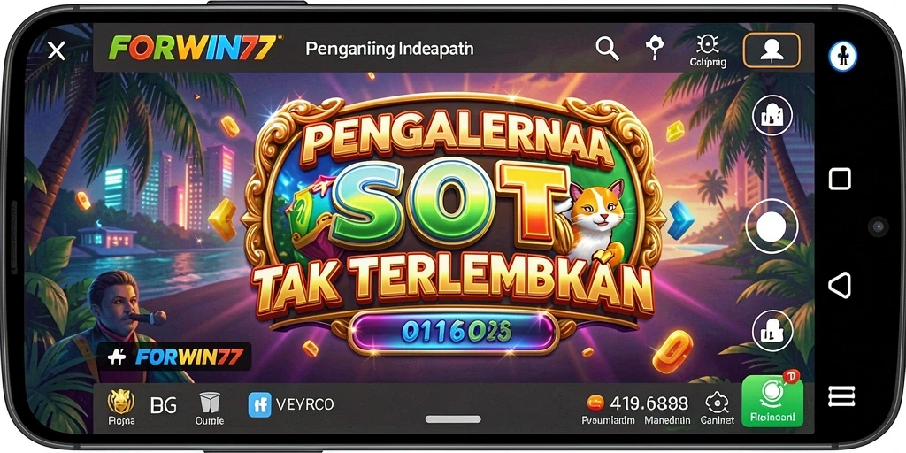 Tampilan menarik dari gameplay Slot FORWIN77 yang memikat.