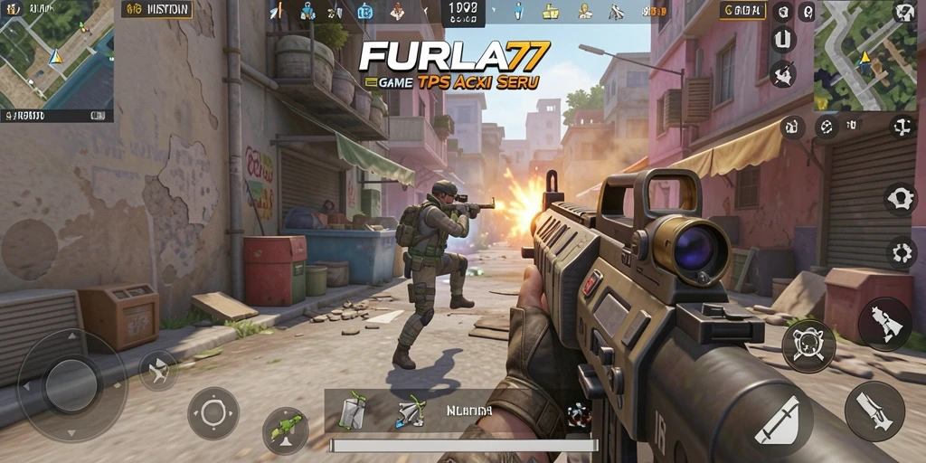 Gameplay seru di FURLA77 dengan pertempuran yang intens.