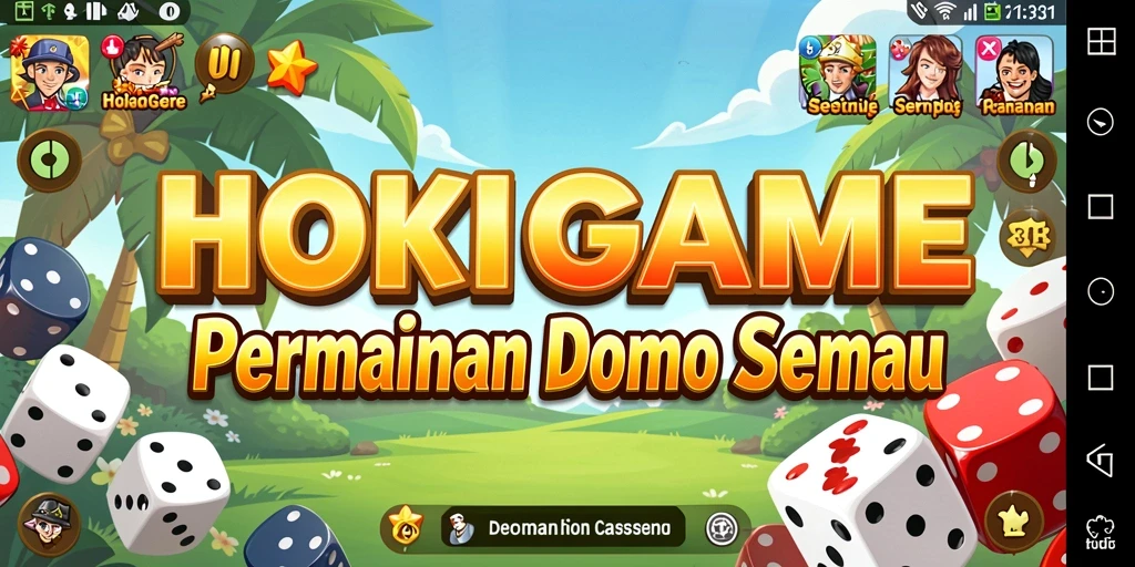 Tampilan gameplay seru dari HOKIGAME dengan pemain aktif.