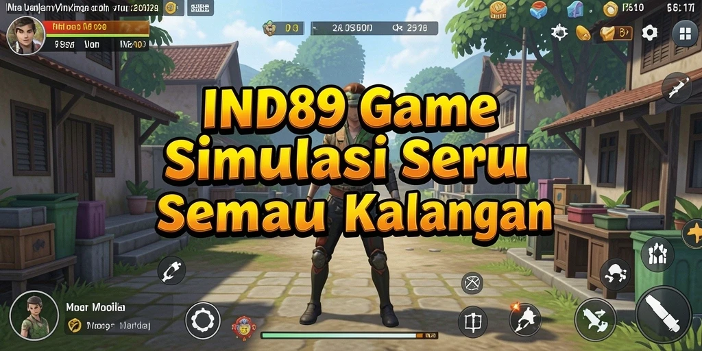 Tampilan gameplay <strong>IND89</strong> yang penuh warna dan interaktif.