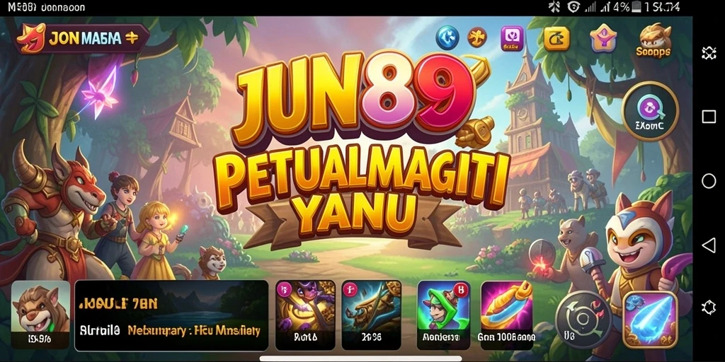 Tampilan gameplay JUN88 yang seru dan penuh aksi.