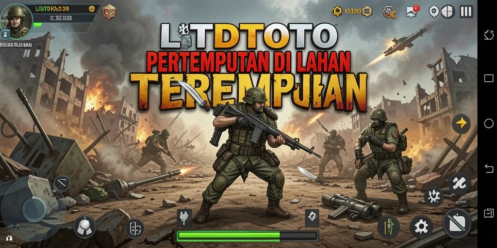 Tampilan gameplay LTDTOTO yang seru dalam pertempuran Battle Royale.