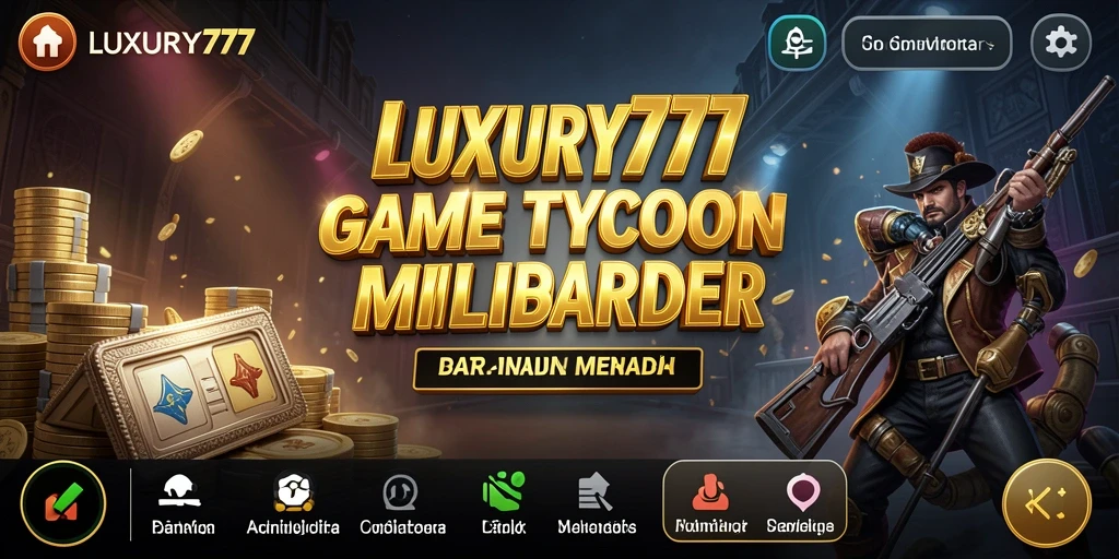 Tampilan menarik dari gameplay LUXURY777 dengan elemen Tycoon yang menantang.