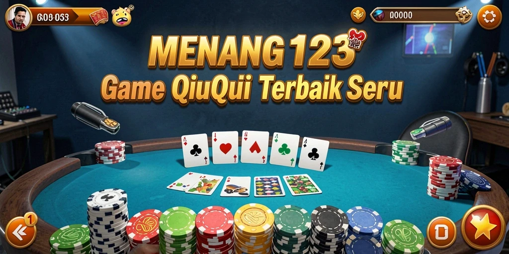 Screenshot gameplay QiuQiu MENANG123 yang seru dan menarik.