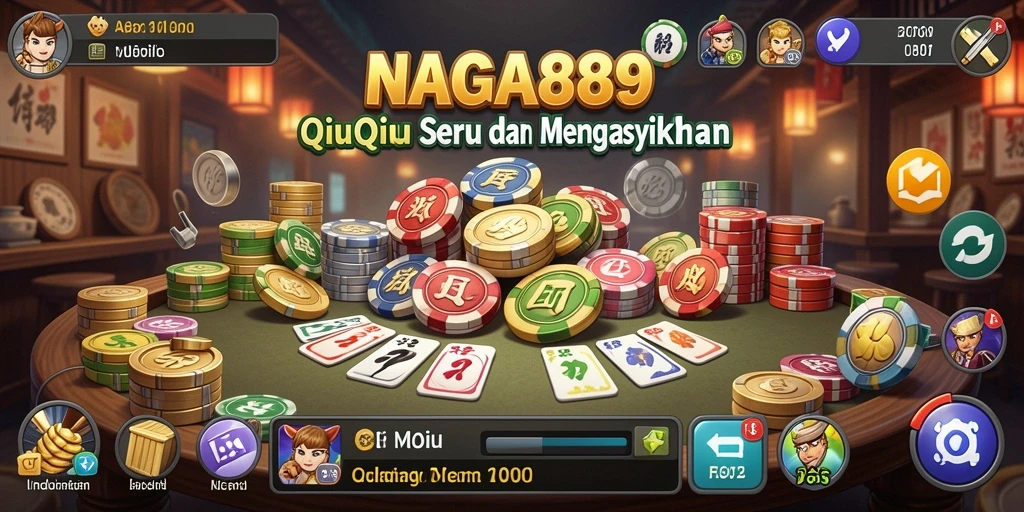 Tampilan screenshot NAGA889 menunjukkan keberagaman gameplay QiuQiu.