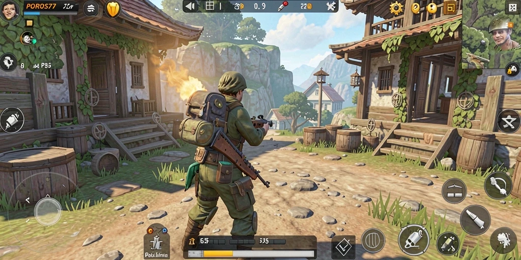 Screenshot utama menunjukkan pengalaman eksplorasi seru dalam dunia Open World.