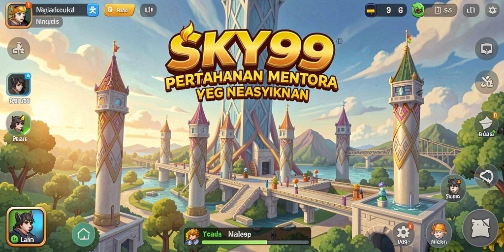 Tangkapan layar menunjukkan aksi mendebarkan dari gameplay Tower Defense.