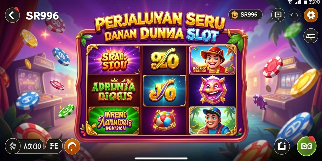 Tampilan gameplay SR996 dengan efek grafis yang memukau.