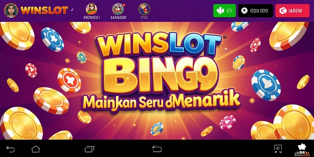 Tampilan menarik dari permainan Bingo di WINSLOT yang penuh warna.