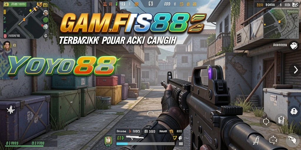 Tampilan intens dari gameplay seru di YOYO88.