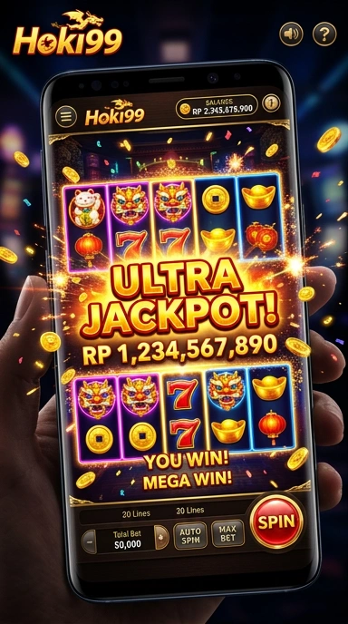 Skrinsut aplikasi Hoki99 menampilkan kategori aplikasi yang lengkap.